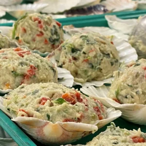 Stuffed Scallop Shells