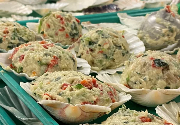 Stuffed Scallop Shells